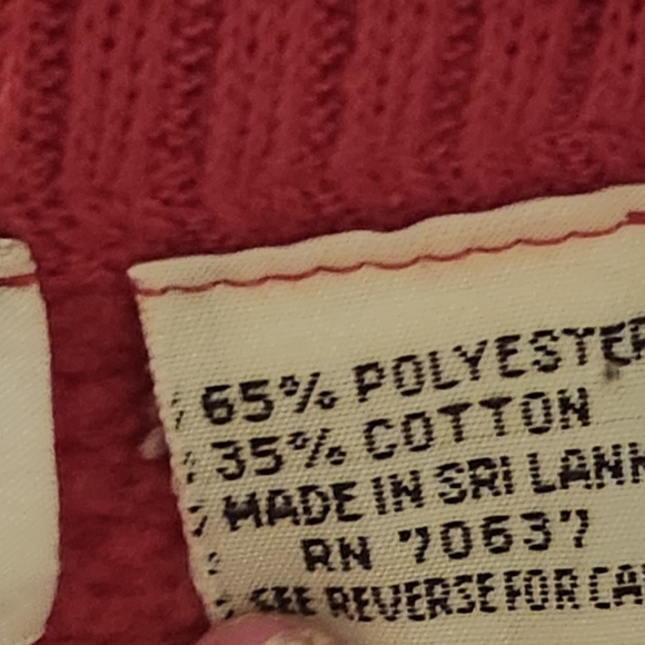 Vintage Giorgio Beverly Hills Red Zip up jacket. Size Large Adult/Junior. $19 - Picture 7 of 15